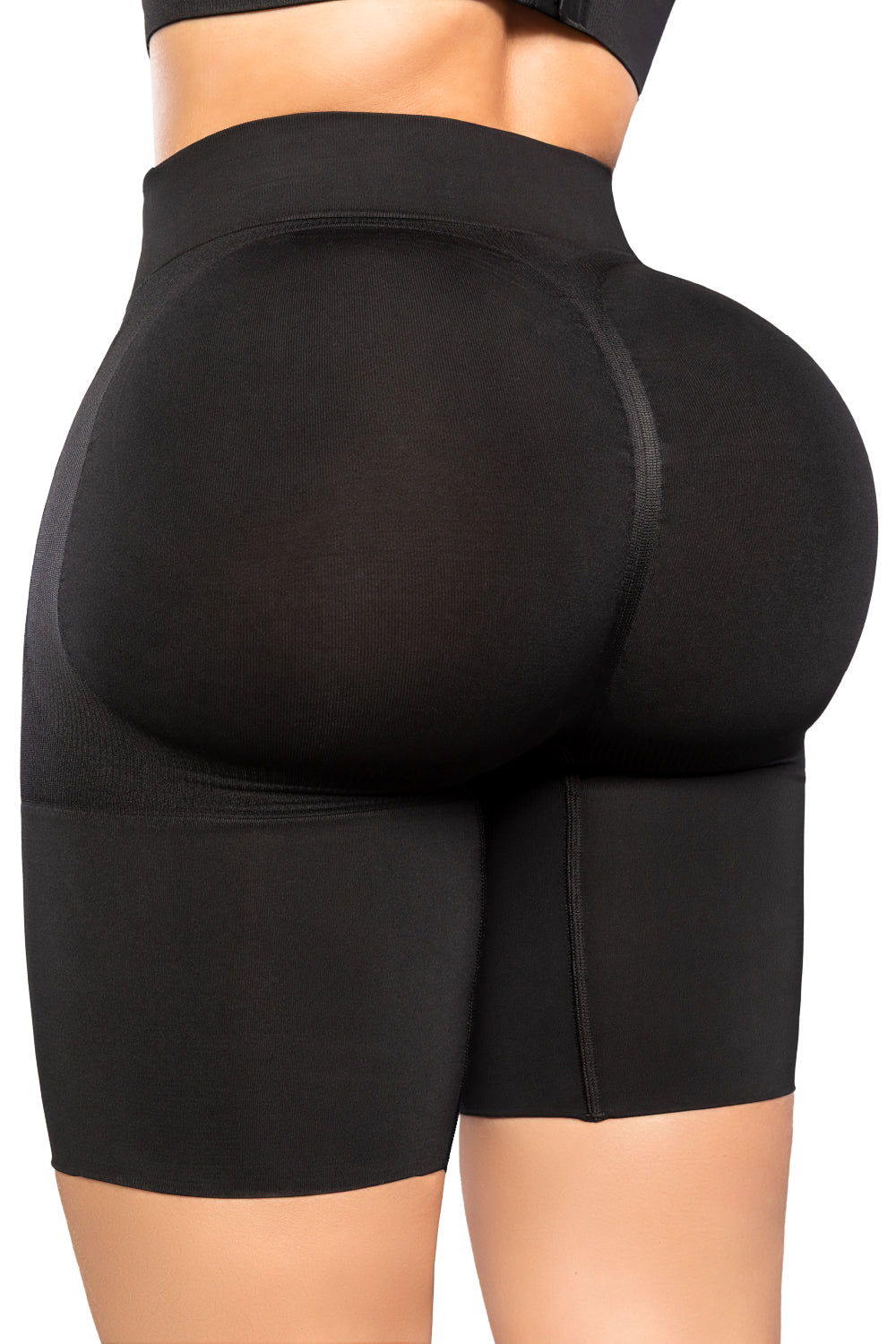 Short Sin Costuras con Tanga Gratis – Moldea y Realza sin Notarse seamfree Stagmi Cocoa
